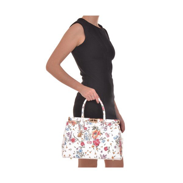 Geantă din piele cu model floral Renata Corsi-image-4