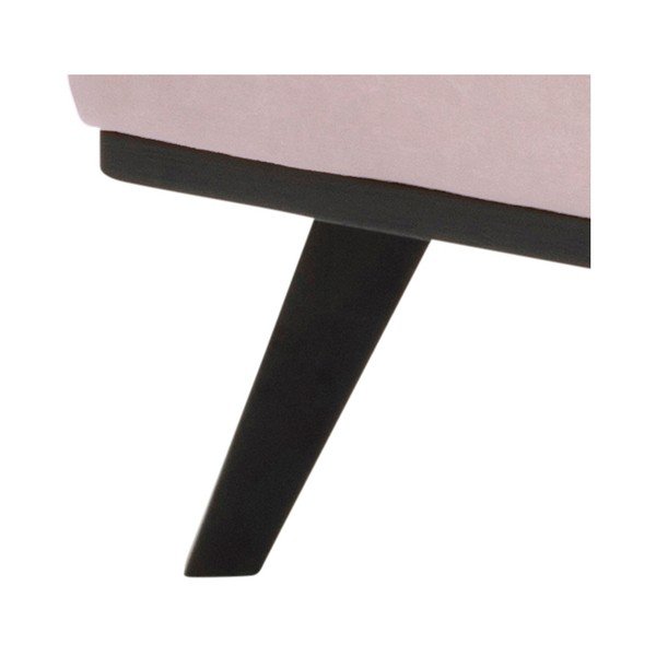 Canapea cu husă din catifea Actona Norwich, colț pe stânga, roz pudră-image-2