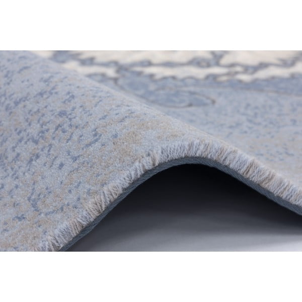 Covor albastru din lână 130x190 cm Mawson – Agnella-image-1