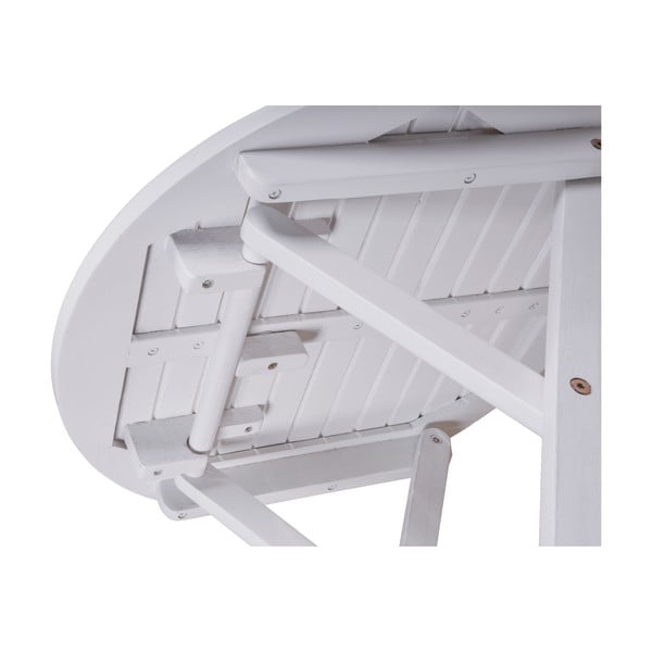 Masă auxiliară de grădină rotundă din lemn de eucalipt ø 50 cm Mesa – Garden Pleasure-image-2