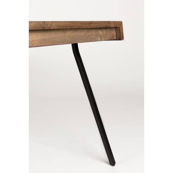 Masă de dining lemn masiv de tec 100x220 cm Suri – White Label-image-4