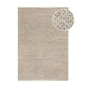 Covor gri deschis țesut manual din amestesc de lână 120x170 cm Minerals – Flair Rugs