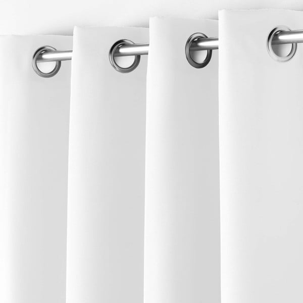 Draperie albă 140x180 cm Essentiel – douceur d'intérieur-image-1