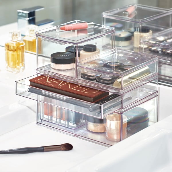 Organizator de baie Crystalline – iDesign/The Home Edit-image-1