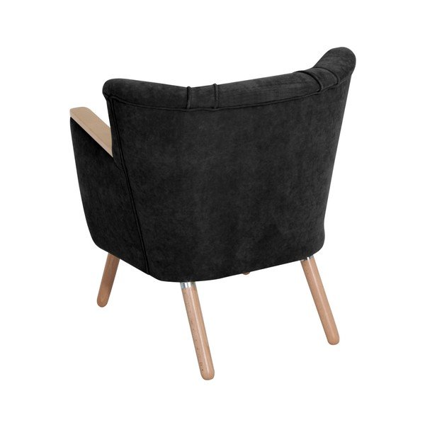 Fotoliu Max Winzer Lia, negru-image-2