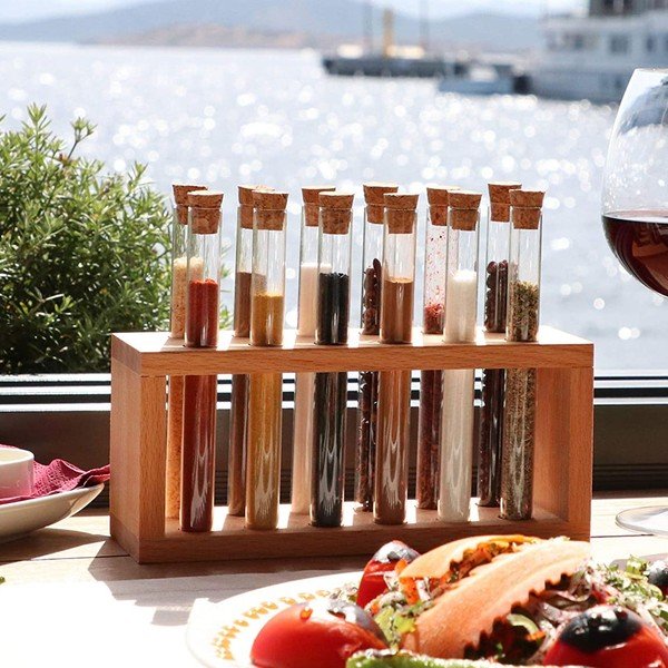 Recipiente de condimente cu suport 12 buc. – Hermia-image-2