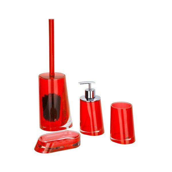 Perie toaletă Wenko Paradise Red, roșu-image-1