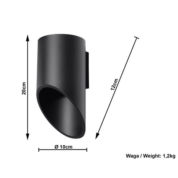 Aplică Sollux Nixon 20, negru-image-4