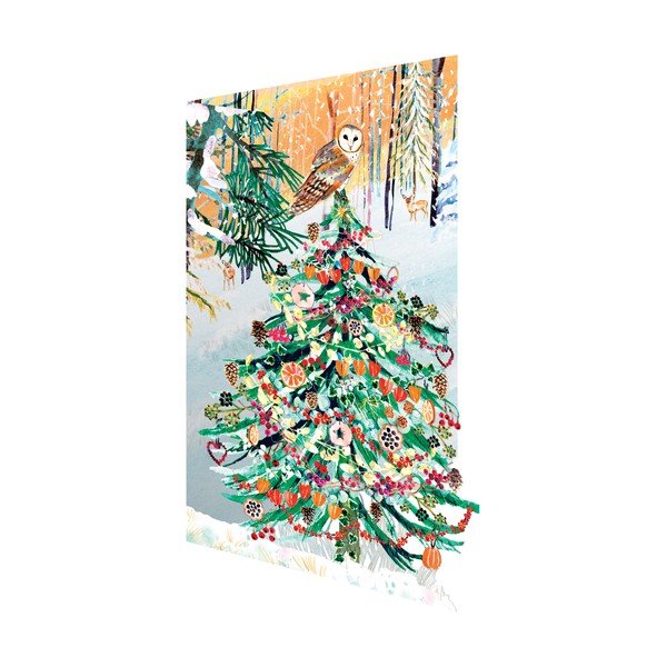 Felicitare  cu model de Crăciun Wild Winters Song – Roger la Borde