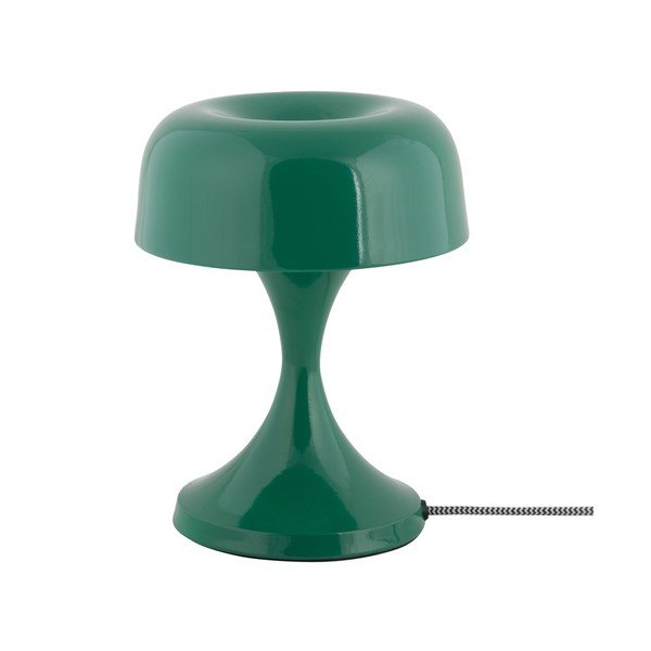Veioză verde din metal (înălțime 20 cm) Moda Retro – Leitmotiv