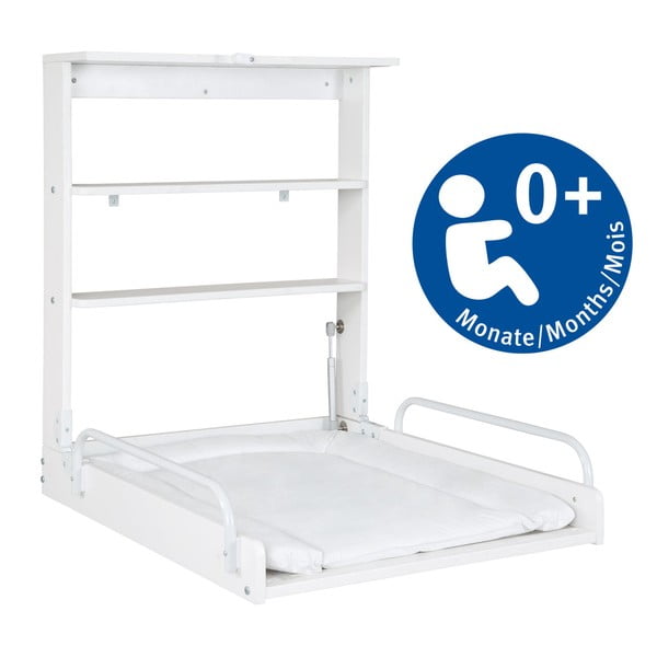 Masă de înfășat suspendată albă Vogeltanz – Roba-image-4