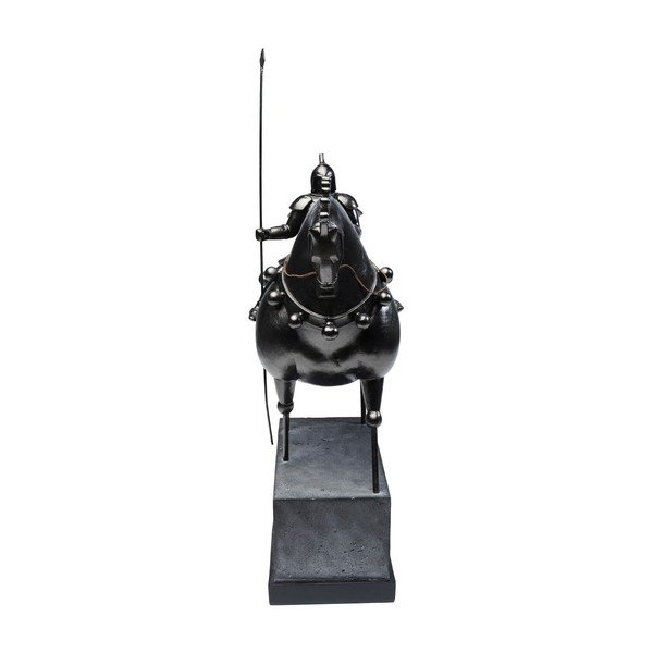 Statuetă decorativă Kare Design Black Knight, negru-image-3