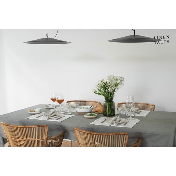 Față de masă din in 140x300 cm Khaki – Linen Tales-image-4