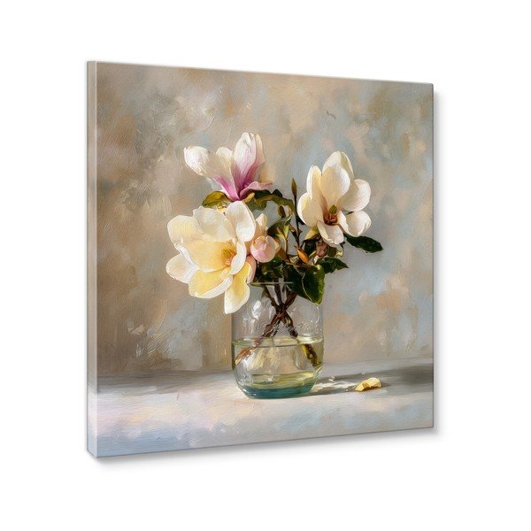 Tablou pe pânză imprimat 32x32 cm Magnolias – Styler-image-3