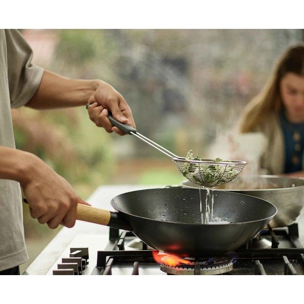 Set de ustensile de bucătărie 3 buc. din oțel inoxidabil Fusion Wok Set – Joseph Joseph-image-4