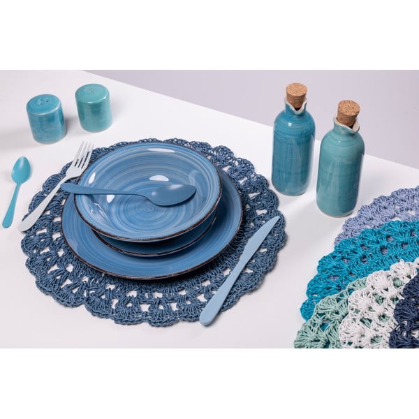 Suporturi pentru farfurii 6 buc. din hârtie ø 38 cm Uncinetto – VDE Tivoli 1996-image-2