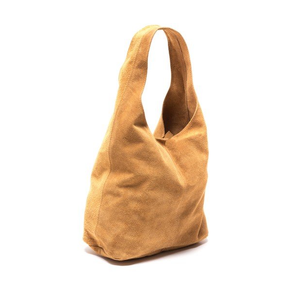 Geantă din piele, Roberta M 885 Cognac, maro coniac-image-3