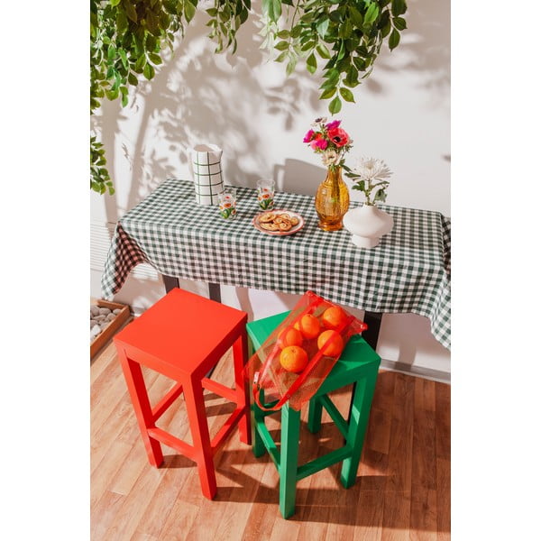 Scaun de bar roșu 75 cm Axel – Really Nice Things-image-2
