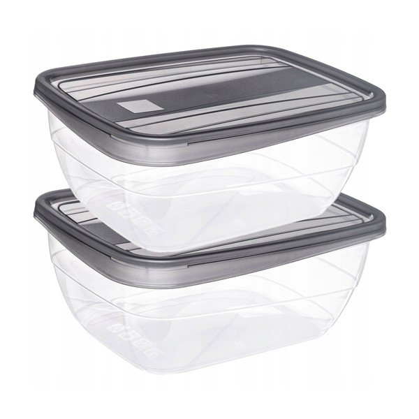 Caserole 2 buc. pentru mâncare Vedo – Curver-image-1