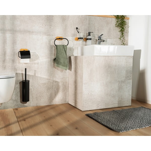 Perie WC cu suport de perete Wenko Orea-image-1