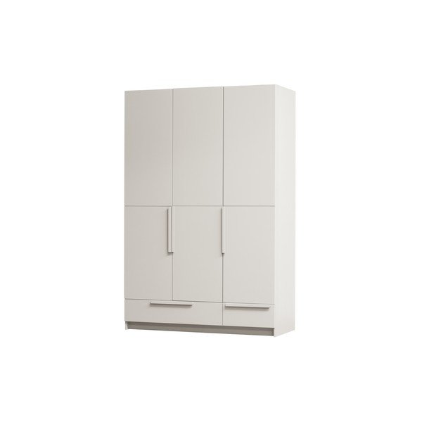 Dulap modular crem din lemn de pin 142x215 cm Pure – WOOOD-image-4