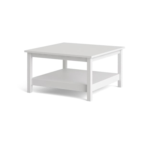 Măsuță de cafea albă 81x81 cm Madrid - Tvilum-image-2