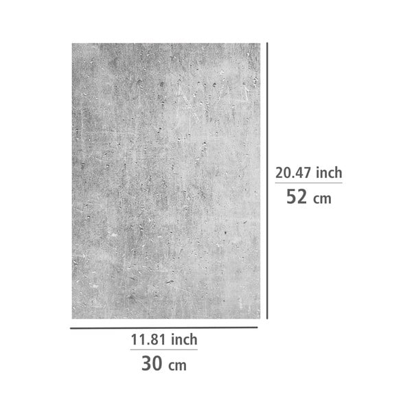 Protecții de aragaz 2 buc. din sticlă temperată 52x30 cm Concrete – Allstar-image-2
