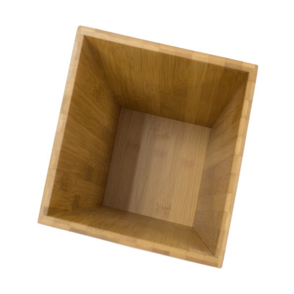 Coș de gunoi în culoare naturală din bambus 3 l – MSV-image-2