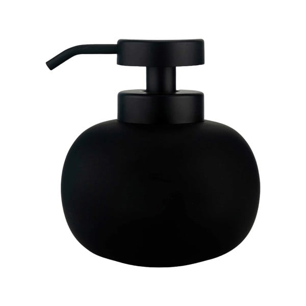 Dozator de săpun lichid negru din ceramică 200 ml Lotus – Mette Ditmer Denmark