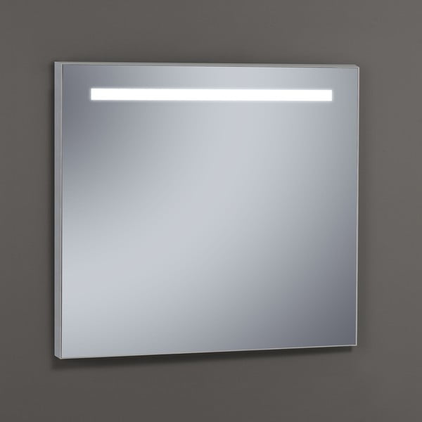 Oglindă cu lumină LED Miroir, 80x80 cm