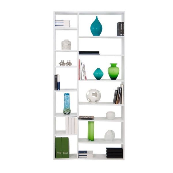 Bibliotecă albă 108x224 cm Valsa – TemaHome-image-4