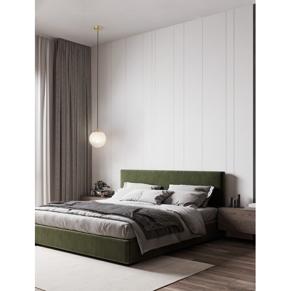 Lustră albă/aurie din sticlă ø 20 cm Vita – Nova Luce-image-1