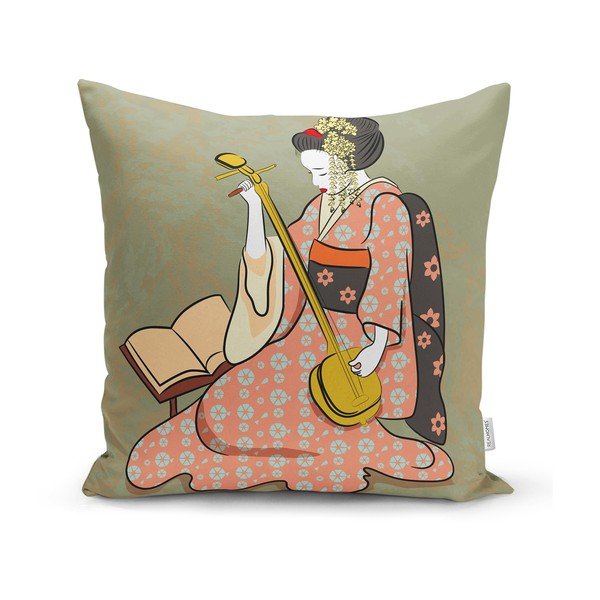 Set 3 fețe de pernă decorative Minimalist Cushion Covers Ethnic Eastern, 45 x 45 cm-image-4