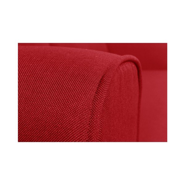 Canapea extensibilă Cosmopolitan design Honolulu, roșu-image-4
