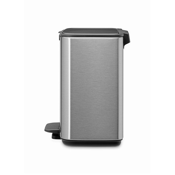 Coș de gunoi argintiu mat cu pedală din oțel 4 l Bo – Brabantia-image-4