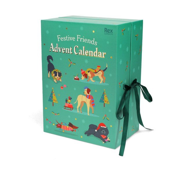 Calendar Advent 37,5 cm Festive Friends – Rex London-image-2