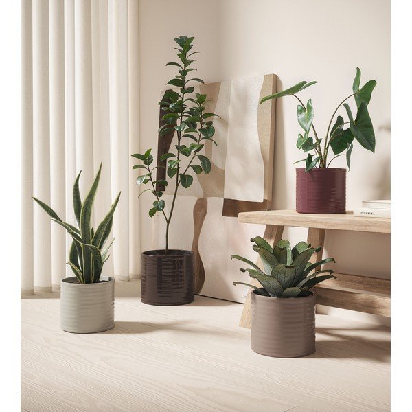 Ghiveci decorativ din ceramică handmade ø 25 cm Fortuna – Artevasi-image-4