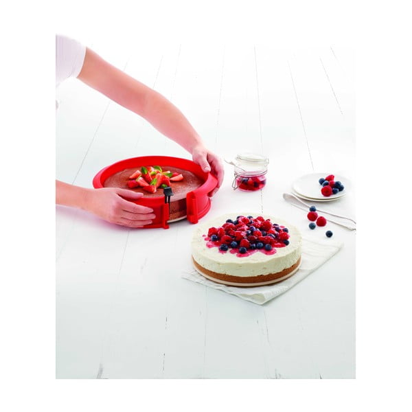 Formă de copt din silicon pentru prăjituri/pentru tort ø 25 cm – Lékué-image-1