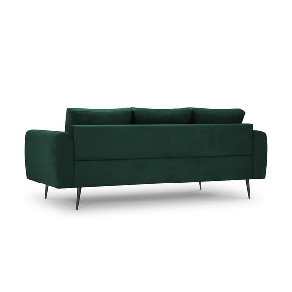 Canapea cu tapițerie de catifea Interieurs 86 Octave, verde închis-image-3