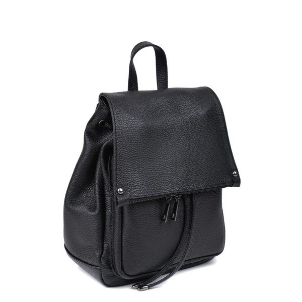 Rucsac din piele Roberta M Marisso, negru-image-4