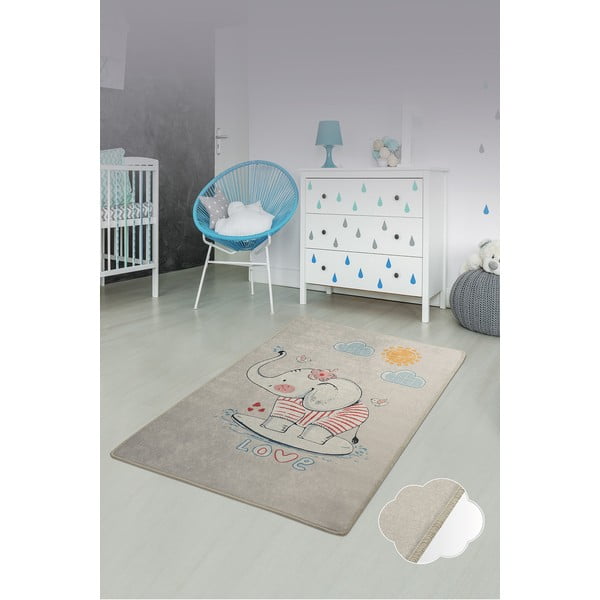 Covor antiderapant pentru copii Conceptum Hypnose Lovely, 100 x 160 cm-image-2