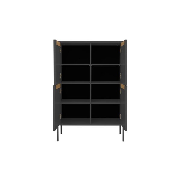 Comodă Tenzo Switch, 90 x 128 cm, negru-image-4