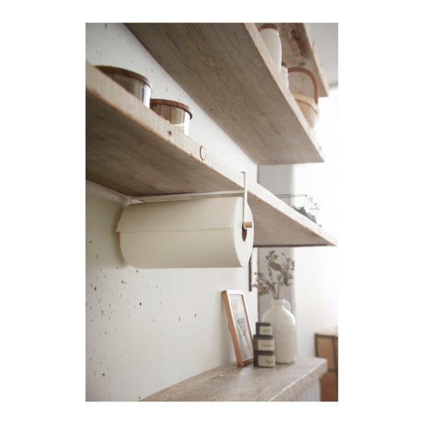 Suport pentru prosoape YAMAZAKI Tosca, alb-image-2