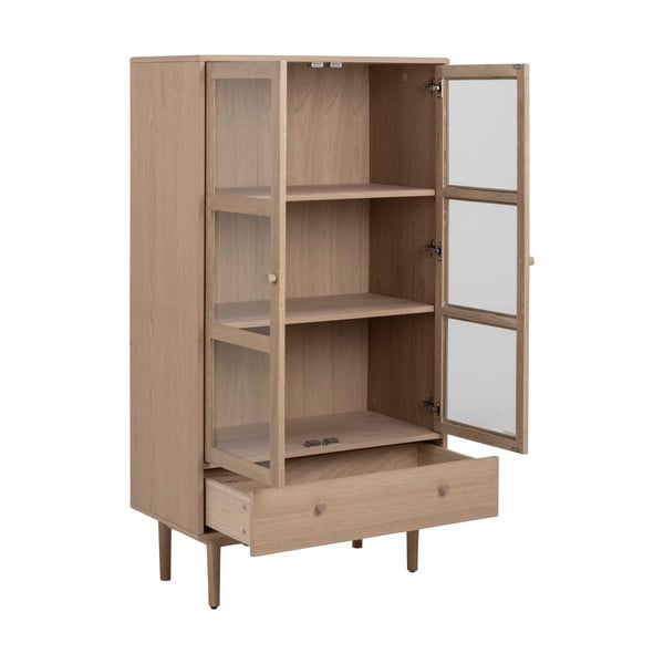 Vitrină în decor de stejar Actona Aston-image-3