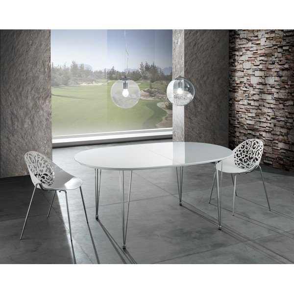 Scaune de dining albe 2 buc. Eura – Tomasucci-image-1