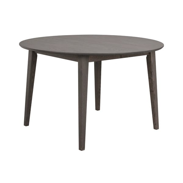 Masă de dining rotundă extensibilă din lemn de stejar ø 120 cm Filippa – Rowico