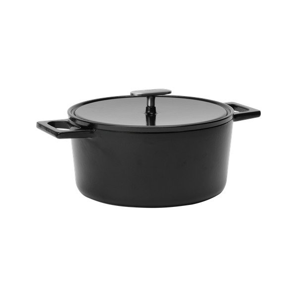 Cratiță cu capac din fontă 5,5 l adecvată pentru plita cu inducție Mattia 3.0 – FABINI