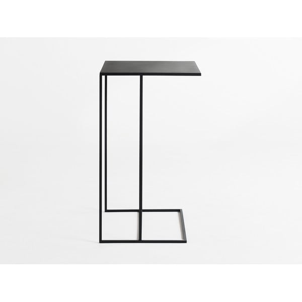Măsuță auxiliară din metal CustomForm, negru-image-2