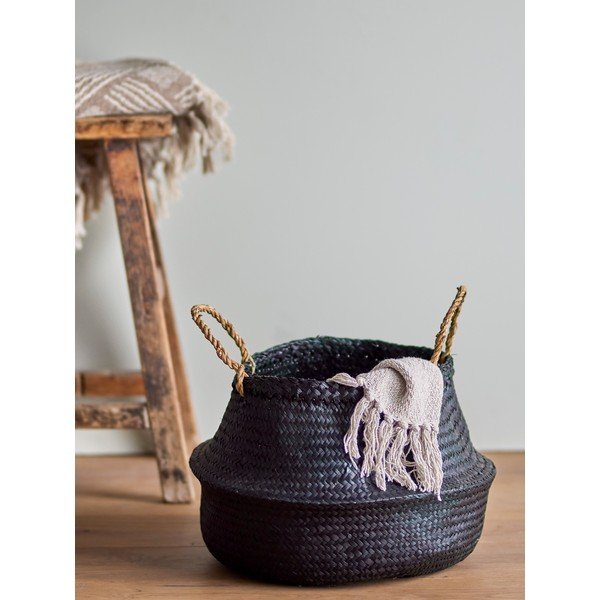 Coș de depozitare din iarbă-de-mare ø 35x39 cm Floria – Bloomingville-image-1