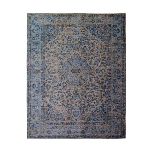Covor țesut manual Flair Rugs Palais, 200 x 290 cm, albastru